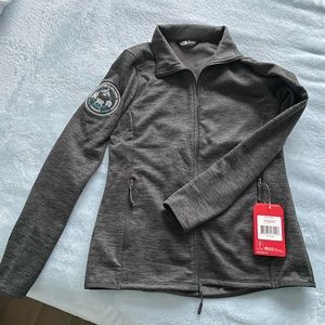 The north face woman’s TKA Glacier fleece  sweatshirt jacket